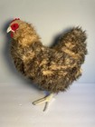 Hansa 14    Brown Hen Chicken Plush Stuffed Toy Animal Handcrafted 2016
