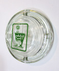 Vintage Holiday Inn Bremerton Wa Washington 4 5  Dia Green Clear Glass Ashtray