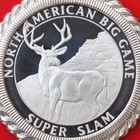 North American Hunting Club Big Game 1 Oz  999 Silver Coin Necklace - Mule Deer