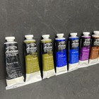 Vintage Winsor   Newton 37ml Oil Paint Tube Lot Of 9