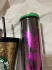 Starbucks Acrylic Studded Tumbler Cold Cup Grande Set Of 5