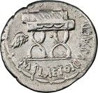 Roman Republic  M  Plaetorius M f  Cestianus  ca  67 57  Denarius - Ngc Ch Fine