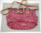 Coach 169977 Used dirty Inside Optic Signature X-large Baby Diaper Bag Tote Rare