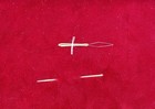 14k Solid Gold Sewing Needle And Threader