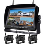 1080p Wireless Rv Backup Camera System 7  Dvr Monitor For Truck Trailer Camper