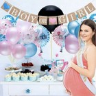 Gender Reveal Baby Shower Party Supplies Decorations Set Complete Kit 71 Pc