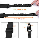 Tactical 2 Point Sling Rifle Adjustable Outdoor Gun Sling Strap With Metal Hook