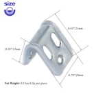 24 Pcs Sofa Couch Spring Clips Furniture Upholstery Spring Clips Repair Kit     