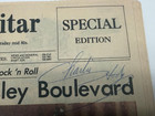Original Print Memphis Press-scimitar Elvis Presley August 17  1977  Autographed