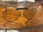 Ray Ban Leathers Aviators Sunglasses Bausch   Lomb Etched  Vintage 70s 80s 
