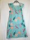 New Carter s Teal Flamingo Nightgown Nightshirt Girls Sz 2-3 4-5 6-7 8-10 12-14