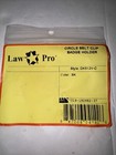 Law Pro  Badge Holder  Circle Belt Clip Badge Holder  Black  Style  Dk512v-c