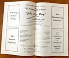 1949 Program John Loves Mary By The Kalamazoo Civic Players  Karl Genus Director