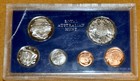1976 Royal Australian Mint 6 Coin Proof Set -cracked Case