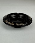 Vintage Aladdin Hotel Las Vegas Nevada Glass Ashtray Casino