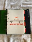 1962-1963 Mercury Salesman Product Data Book