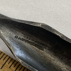 Vintage Illegible Cast Steel Usa Spoon Gouge   Chisel 1    Cut  8 75  Long M0351