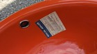 Vintage Tiger Lily Orange Oval Drop In Bath Sink Kohler Retro Mid Century Modern