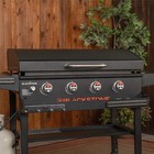  5856 Omnivore 36  Steel Griddle Hood  Black