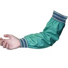 18  Green Fr Cotton Welding Sleeves With Elastic Ends