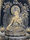 36  Tibet Tibetan Cloth Silk Buddhism Tara Guanyin Kwan-yin Tangka Thangka Mural