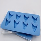 Star Trek Starfleet Silicone Ice Cube Tray Think Geek 8 Cubes 2013 New Unopened