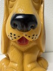 Basset Hound Sad Eyes Homecraft Plastic Bank Excellent 13    Vintage Dog 1970   s