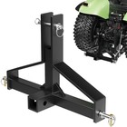 3 Point 2  Receiver Trailer Hitch Category 1 Tractor Quick Hitch Drawbar Adapter