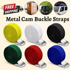 Heavy Duty Cam Buckle Tie Down Straps Cargo Lashing Luggage Strap Belt 1m 3m