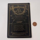Mary M Stewart 1908 Antique Victorian Memorial Cdv Card Tk3-p