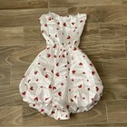 Adult Sexy Strawberry Puff Costume Size 8-10 Girly Flirty
