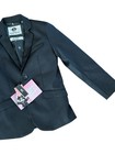 Black N Bianca Boys Blazer Size 12 Black Formal Suit Jacket New Nwt