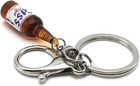 Korean Beer Bottle Miniature Key Chain Key Ring Unique Bottle  beer 