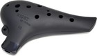 Night By Noble Plastic Ocarina Alto C Tone Black Rubber Finish Black