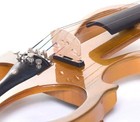 Cecilio 4 4cevn-1y Solid Wood Yellow Maple Metallic Electric silent Violin