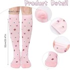 6 Pairs Compression Socks Knee High 15-20mmhg Graduated Support Men s Women s