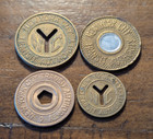 New York City Transit Authority Nyc Subway Good For One Fare Transit Token Lot 4