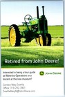 2012 John Deere Waterloo Ia Museum Docent Flyer Waterloo Operations Gp Tractor