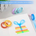 10 Rolls Colorful Highlighter Tape  0 31  X 16 5 Ft Highlighter Tape Removab   