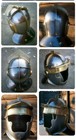 Steel   Brass Medieval Knight Auxiliary Roman Helmet 18g Roman Helmet gifts