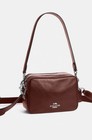 Nwt Coach Mini Crossbody Bag Maple Brown Leather