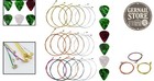 3 Sets Of Light Steel Acoustic Guitar Strings With 6 Picks - Best For Beginners