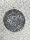 1787 Mi Peru 2 Reales Silver Coin A377
