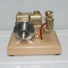 Vintage Mini M26 Motor Engine Model With Flywheel For Hobbyists