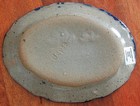 9 3 4  Jepson Studio Art Pottery Running Horses Oval Platter Tray Signed Kansas