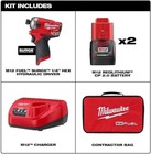 Milwaukee M12 Fuel Surge 1 4 In  Cordless Brushless Hydraulic Impact Driver Kit