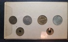 Lebanon 1952 To 1961 Uncirculated Coin Set  Including The Silver 50 Piastres 