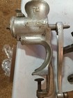 Vintage Enterprise No  12 Tinned Meat Chopper Grinder And Universal 72 Clamp On
