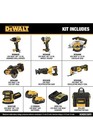 Dewalt Dckss735p2 20v Max Brushless 7-tool Combo Kit W 2 Batteries        