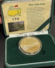 1 Oz Silver 2009 Augusta Masters Silver Golf Coin The 12th Hole - Angel Cabrera